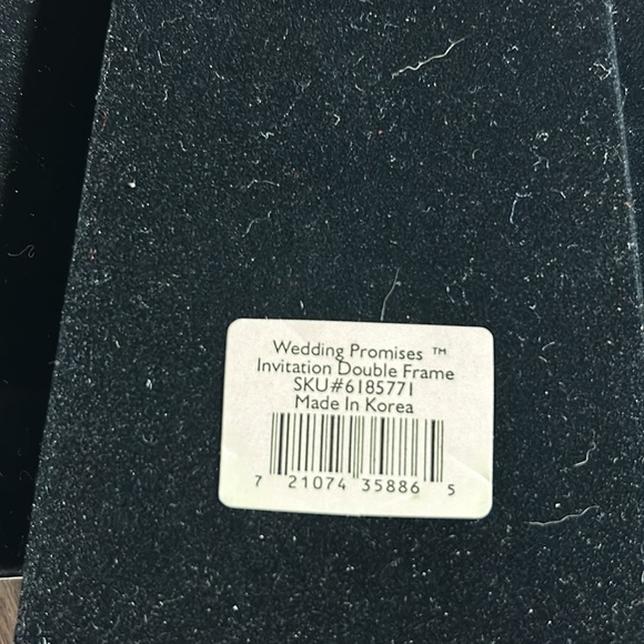 Lenox Wedding Promises invitation double frame - Picture 4 of 6